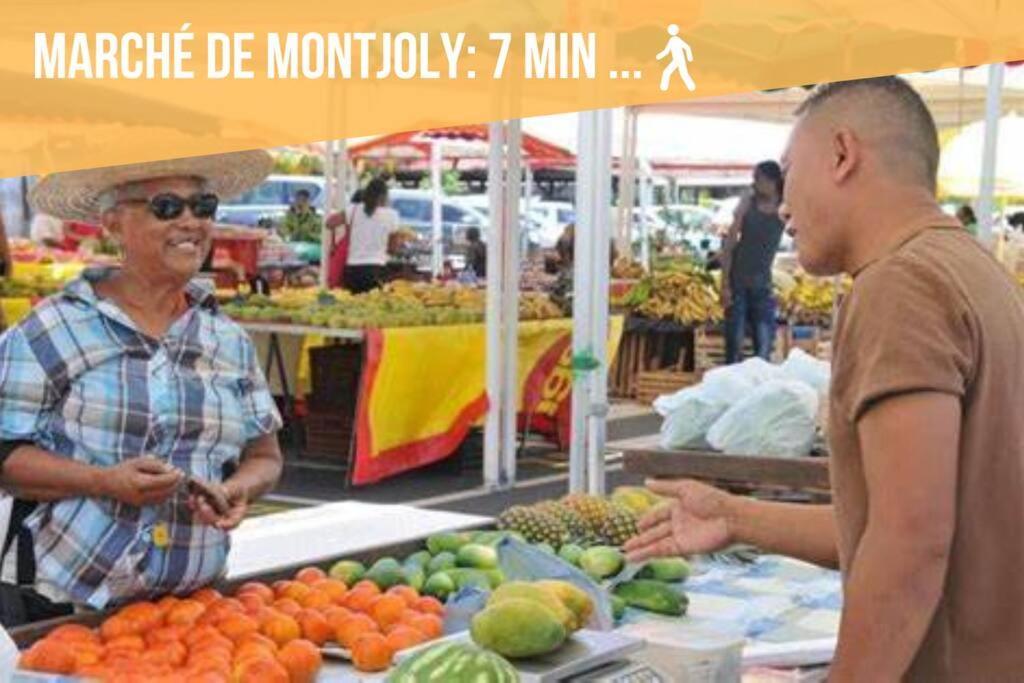 T2 Le Cosy, Au Coeur De Montjoly, Parking, Clim Lägenhet Remire-Montjoly Exteriör bild