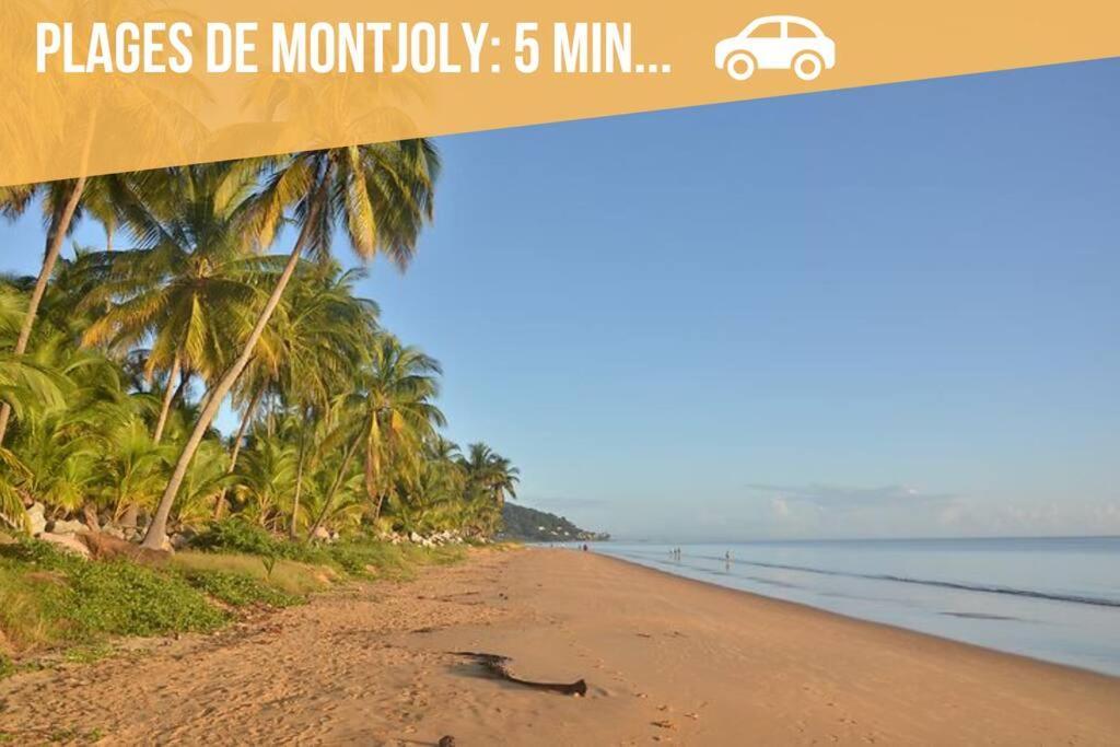T2 Le Cosy, Au Coeur De Montjoly, Parking, Clim Lägenhet Remire-Montjoly Exteriör bild