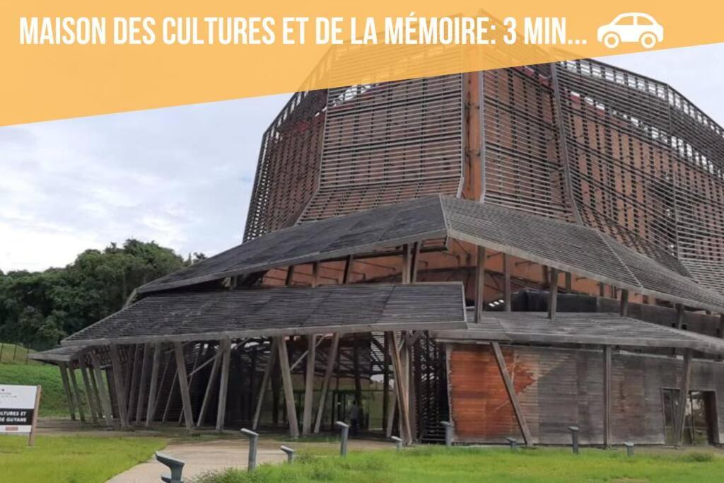 T2 Le Cosy, Au Coeur De Montjoly, Parking, Clim Lägenhet Remire-Montjoly Exteriör bild