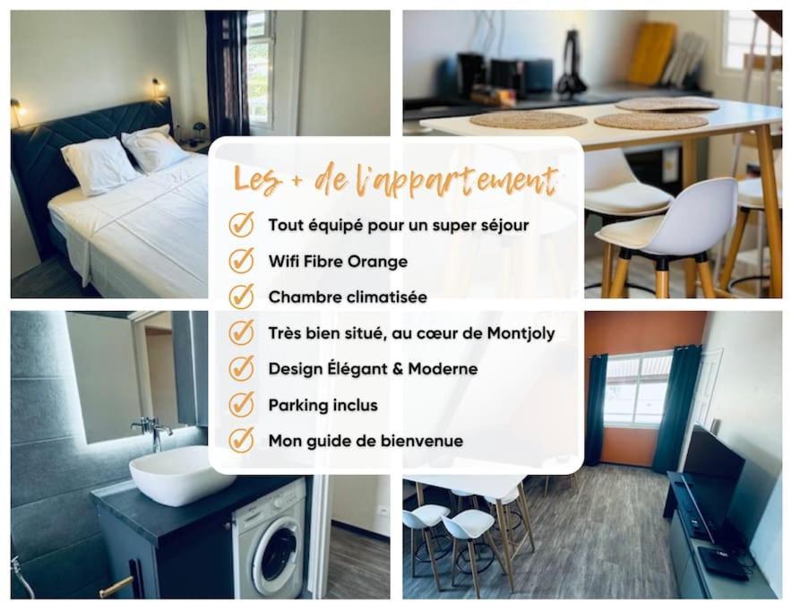 T2 Le Cosy, Au Coeur De Montjoly, Parking, Clim Lägenhet Remire-Montjoly Exteriör bild